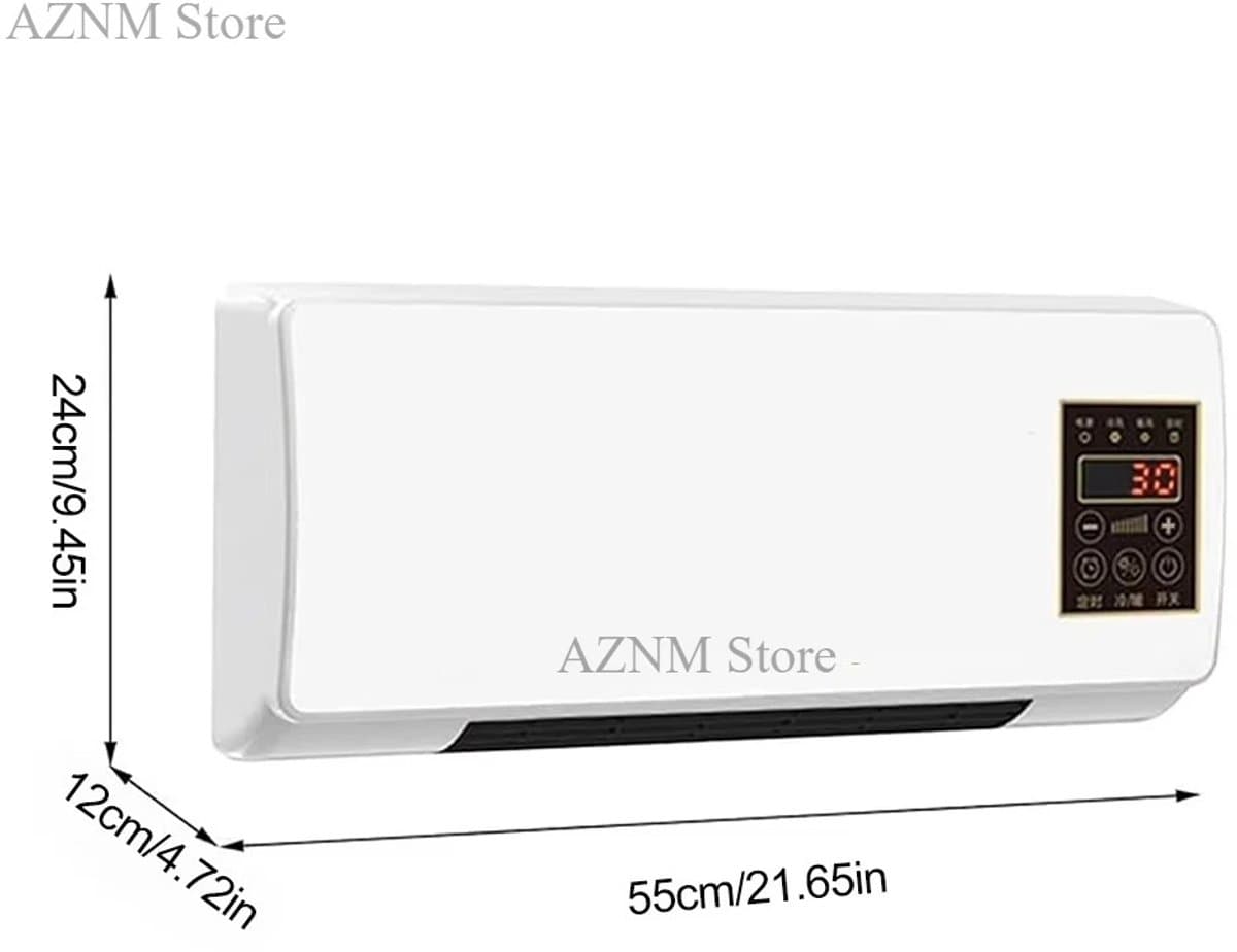 Innovastore Airco - Wandmodel airco - Elektrische 2-in-1 Koeler en Verwarmer - Split-unit - Multifunctionele airco - 1800W thumbnail 3
