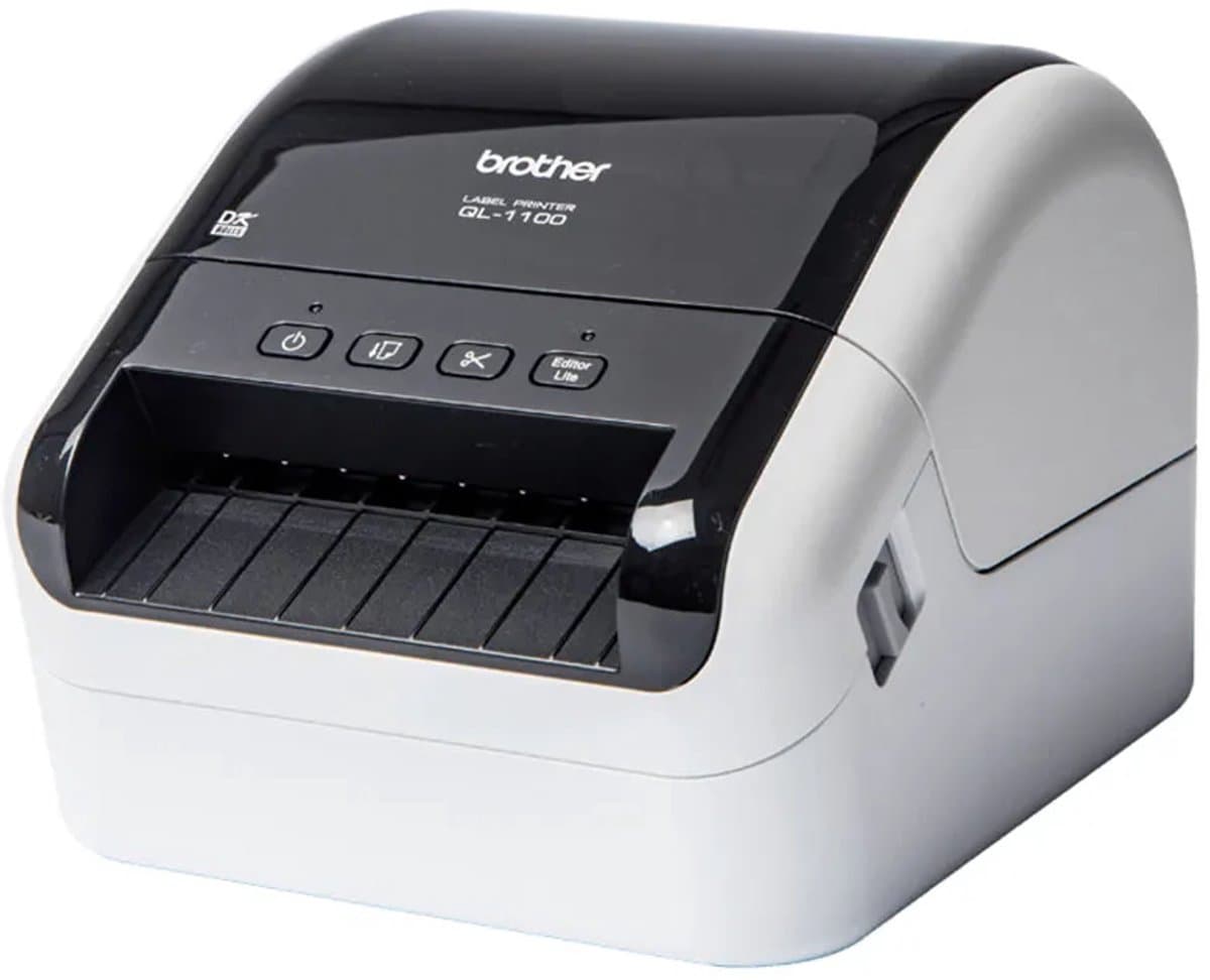 Thermal Printer Brother QL-1100C White thumbnail 2