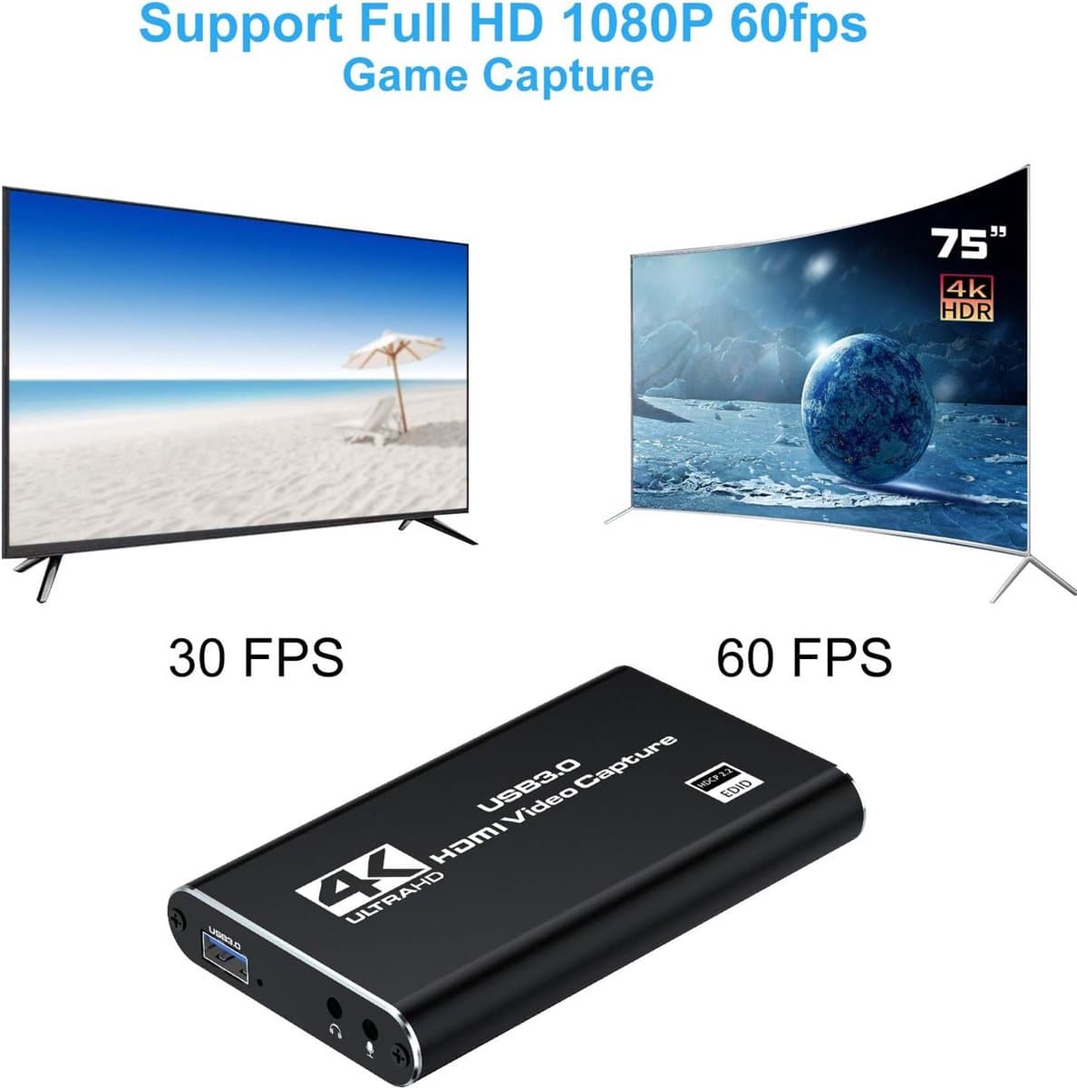 Lexium Capture card 4K - Game Capture Card - Video Grabber - Video Capture Card 4K thumbnail 7