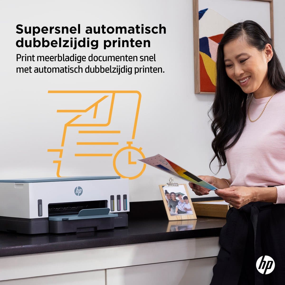 HP Smart Tank 7006 – All-in-One Kleurenprinter – Inkjet Tankprinter – Wifi & AirPrint – Tot 3 Jaar Printen – Printen, Scannen, Kopiëren – Dubbelzijdig – Zonder Cartridges thumbnail 3