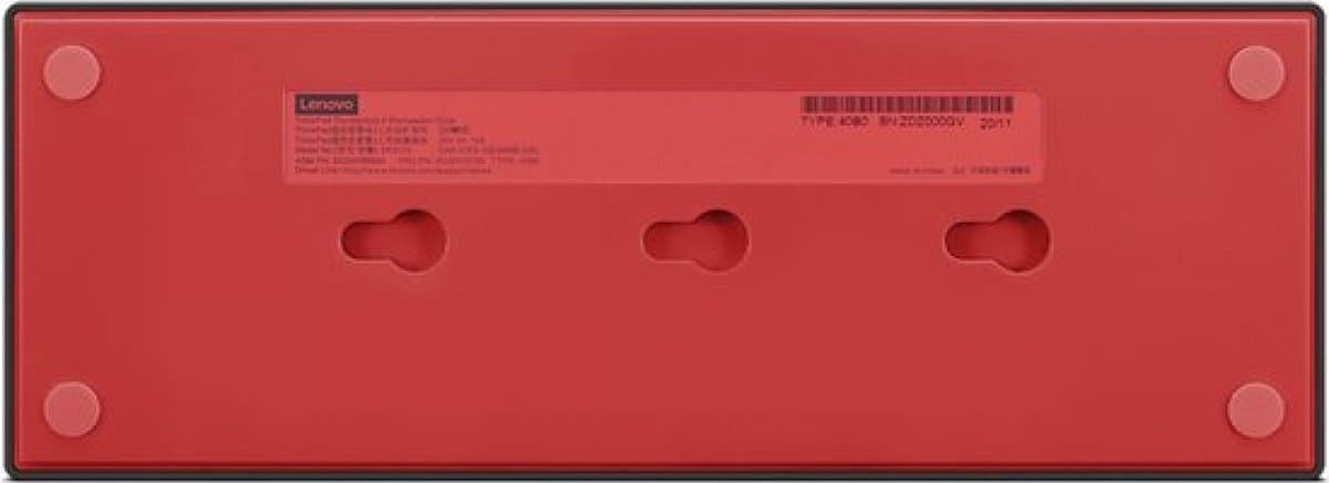 Lenovo 40B00300UK laptop dock & poortreplicator Bedraad Thunderbolt 4 Zwart, Rood thumbnail 3
