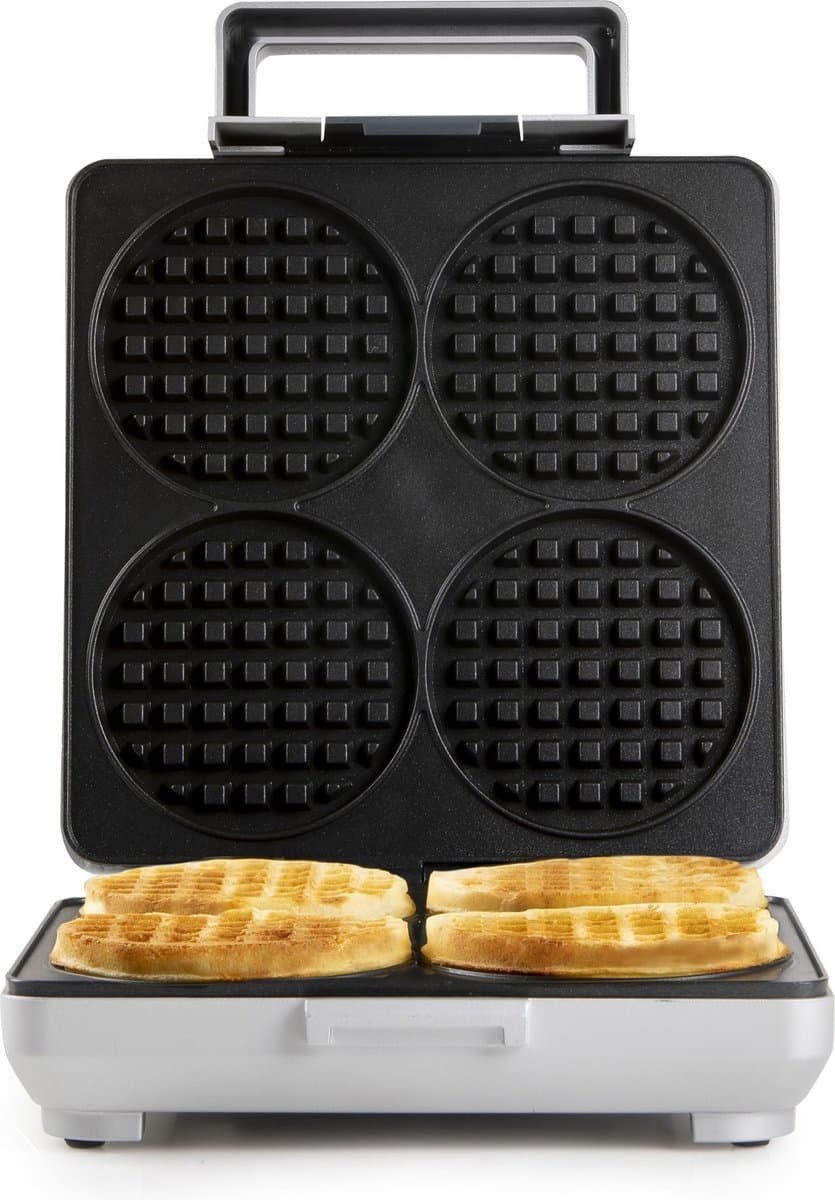 DOMO DO9251W Wafelijzer 'Wafflelicious' - voor 4 ronde wafels thumbnail 8