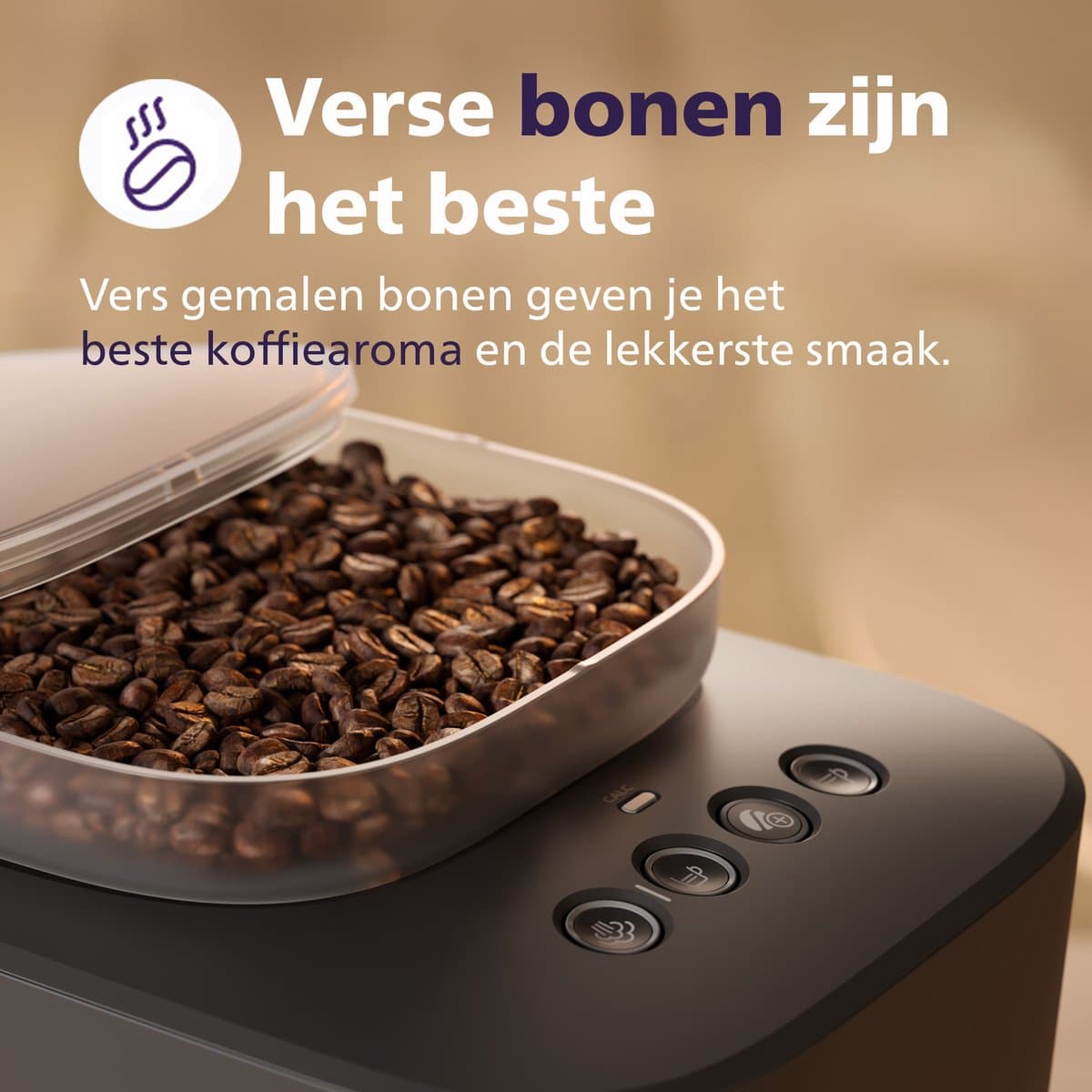 Philips BAR305/60 Baristina - Semi-Automatische Espressomachine - Pistonmachine - Koffiemachine met Bonen - Zwart thumbnail 3