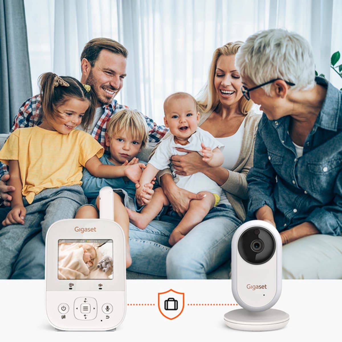 Gigaset BABY 300 Video met 2,8-inch scherm thumbnail 8