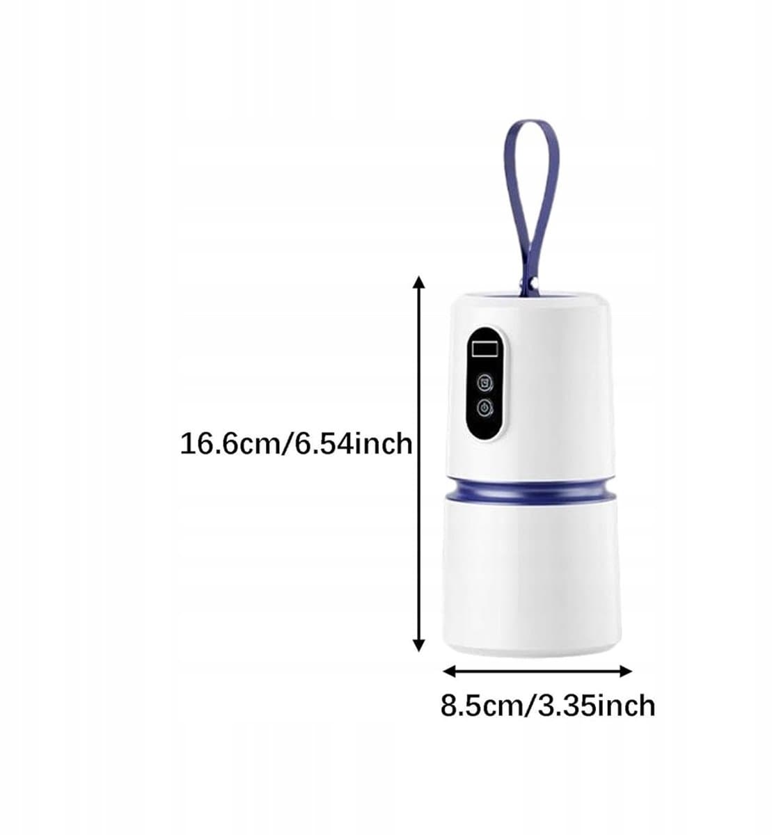 Draagbare droger - Draagbare Kledingdroger - 200W Timer Droogkast - 360° Warmtecirculatie - Stil & Energiezuinig - Voor Reizen, Hotel & Camping thumbnail 4