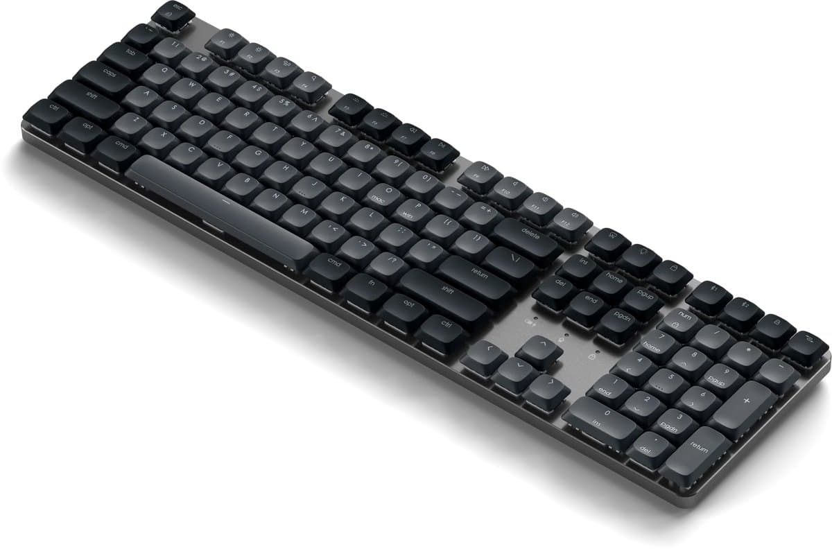 Satechi SM3 Slim mechanisch backlit keyboard / toetsenbord - Grijs thumbnail 5