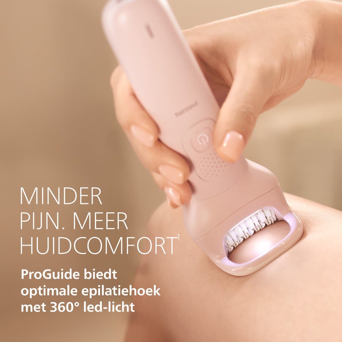 Philips Epilator Series 9000 – Draadloze Nat & Droog Elektrische Epilator, Ontharing voor Volledig Lichaam, met ProGuide, 6 Accessoires, 60 min. Gebruikstijd, Model BRE718 /00 thumbnail 7