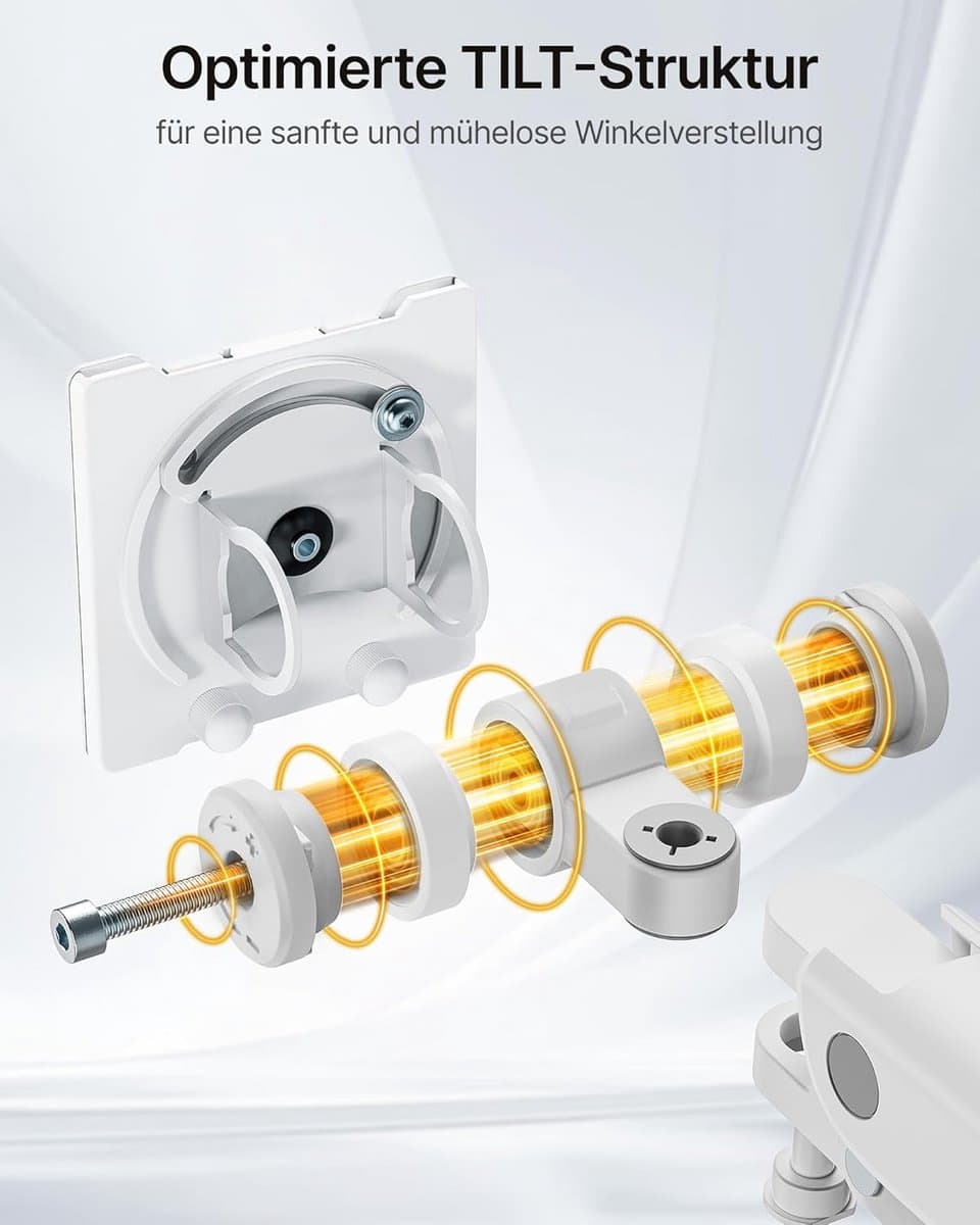 Zware Enkele Monitorarm voor Grote Schermen tot 57 Inch en 27 KG thumbnail 5