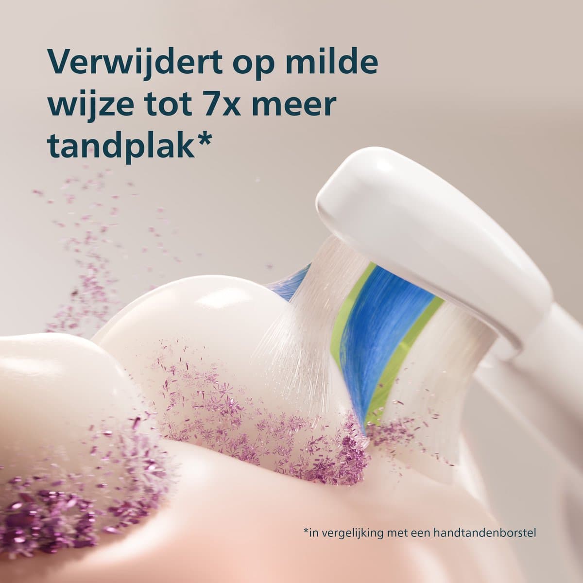 Philips Sonicare 5300 Series - Elektrische Tandenborstels - Wit & Zwart - Duopack- 2 reisetuis - Wittere tanden - HX7109/01 thumbnail 4