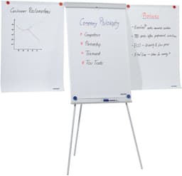Productfoto van Franken whiteboard X-tra! Line Standaard Plus, in hoogte verstelbaar