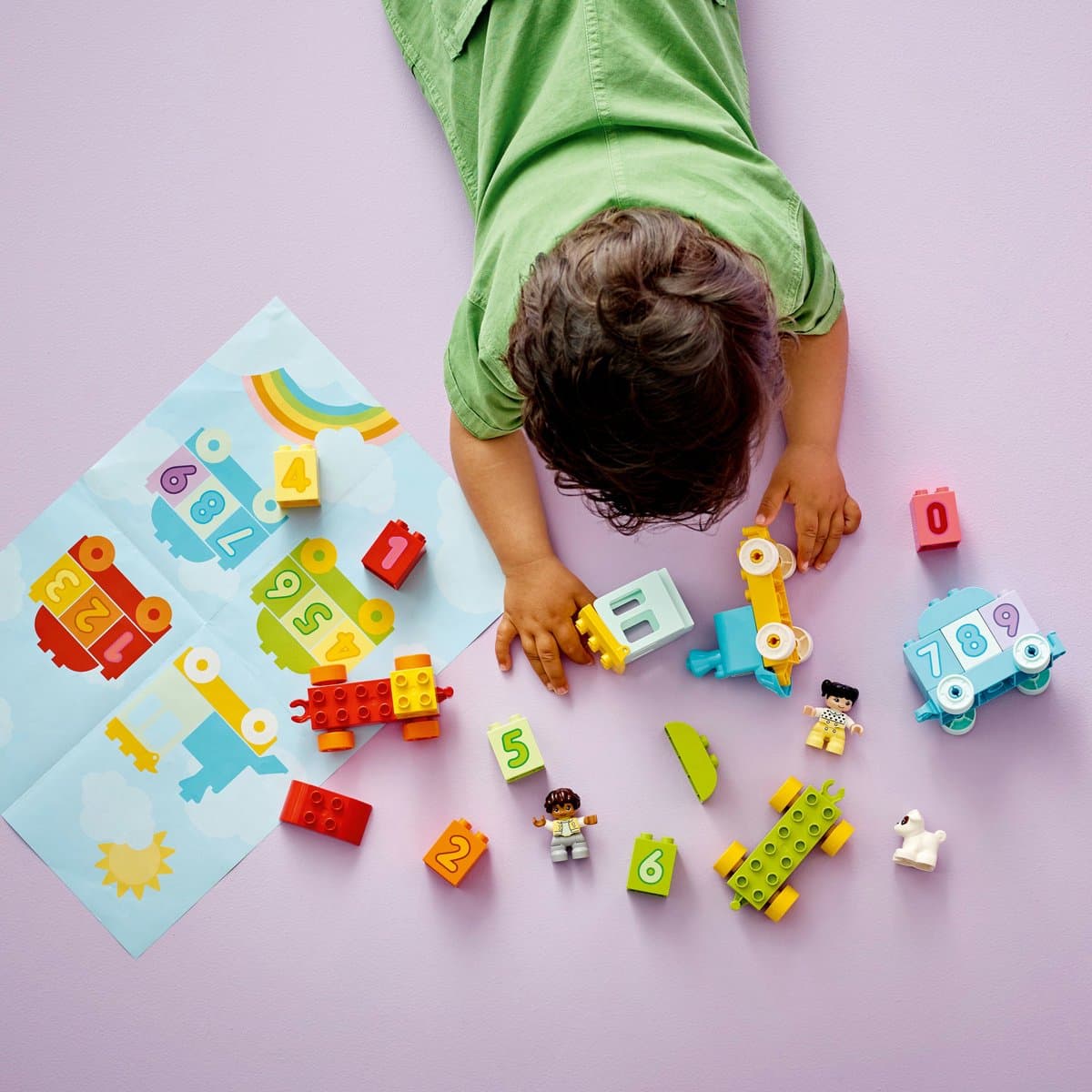 LEGO DUPLO Getallentrein: leren tellen met 10 cijferstenen thumbnail 3