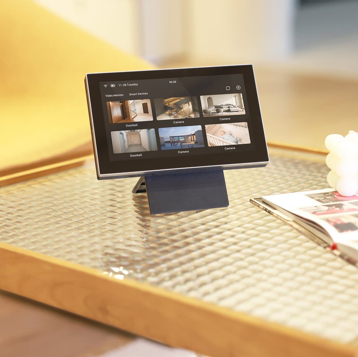 Ezviz SD7 Touchmonitor: draadloos smart home scherm thumbnail 4