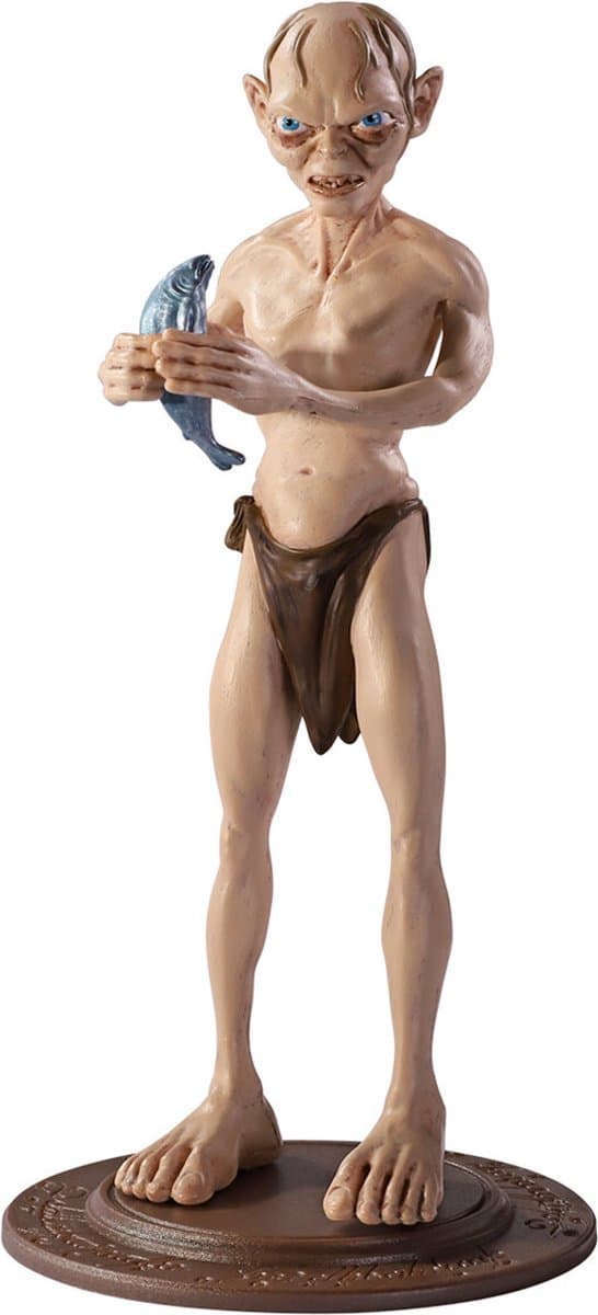Noble Collection Gollum Bendyfig: LOTR speelfiguur 14 cm thumbnail 2