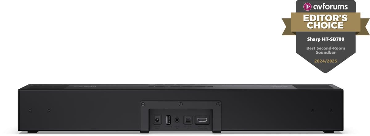 Sharp HT-SB700 2.0.2 soundbar - 140W - compact - Dolby Atmos - bluetooth - zwart thumbnail 7