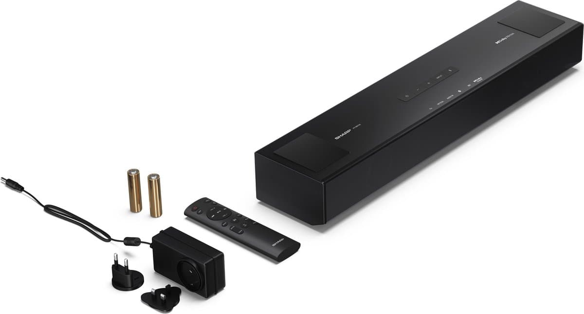 Sharp HT-SB700 2.0.2 soundbar - 140W - compact - Dolby Atmos - bluetooth - zwart thumbnail 6