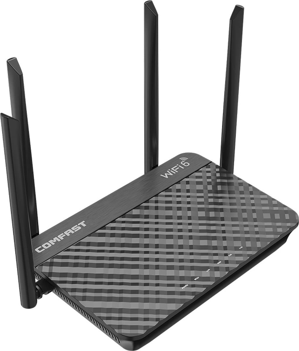 Viatel WiFi 6 Mesh Router 1800Mbps met 4 externe antennes thumbnail 4