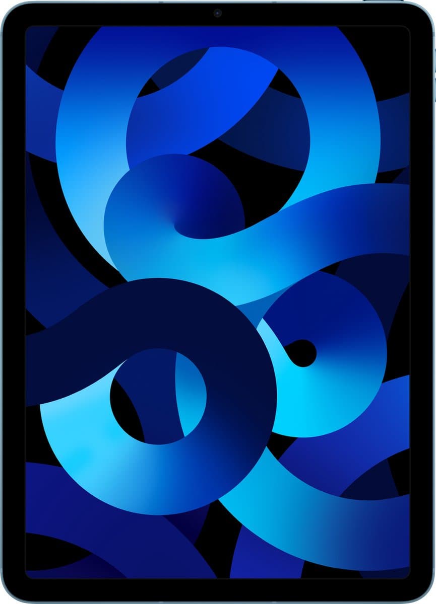 Apple iPad Air (2022) - 10.9 inch - WiFi + 5G - 256GB - Blauw - 5e generatie thumbnail 3