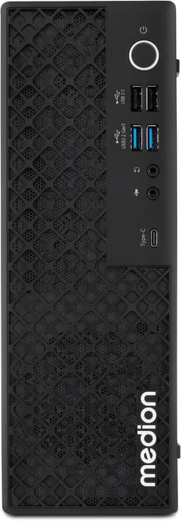 Productfoto van MEDION PICOWORX T80III MD340020 Copilot+ PC Intel Core Ultra 7 256V 16 GB DDR5-SDRAM 512 GB SSD Windows 11 Home Mini PC Zwart