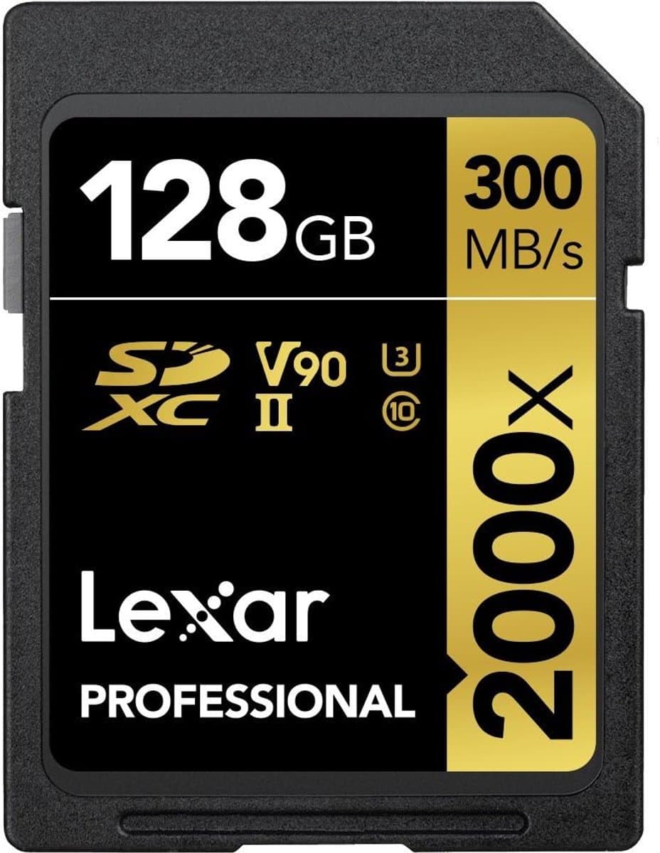 Geheugenkaart - SDXC kaart - Snelle gegevensoverdracht - UHS-II technologie - 128GB - Zwart thumbnail 4