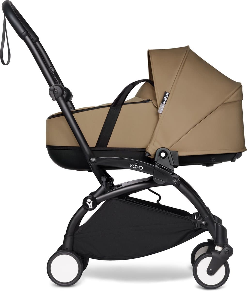 Babyzen YOYO Reiswieg, Toffee - De reiswieg bevat een dikke dubbel matras, ventilerend kuipje & zonnekap - Vereist een YOYO2 frame (apart verkrijgbaar) thumbnail 7