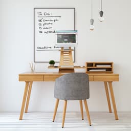 Productfoto van Bureau Bamboe Zit-Sta Verhoger