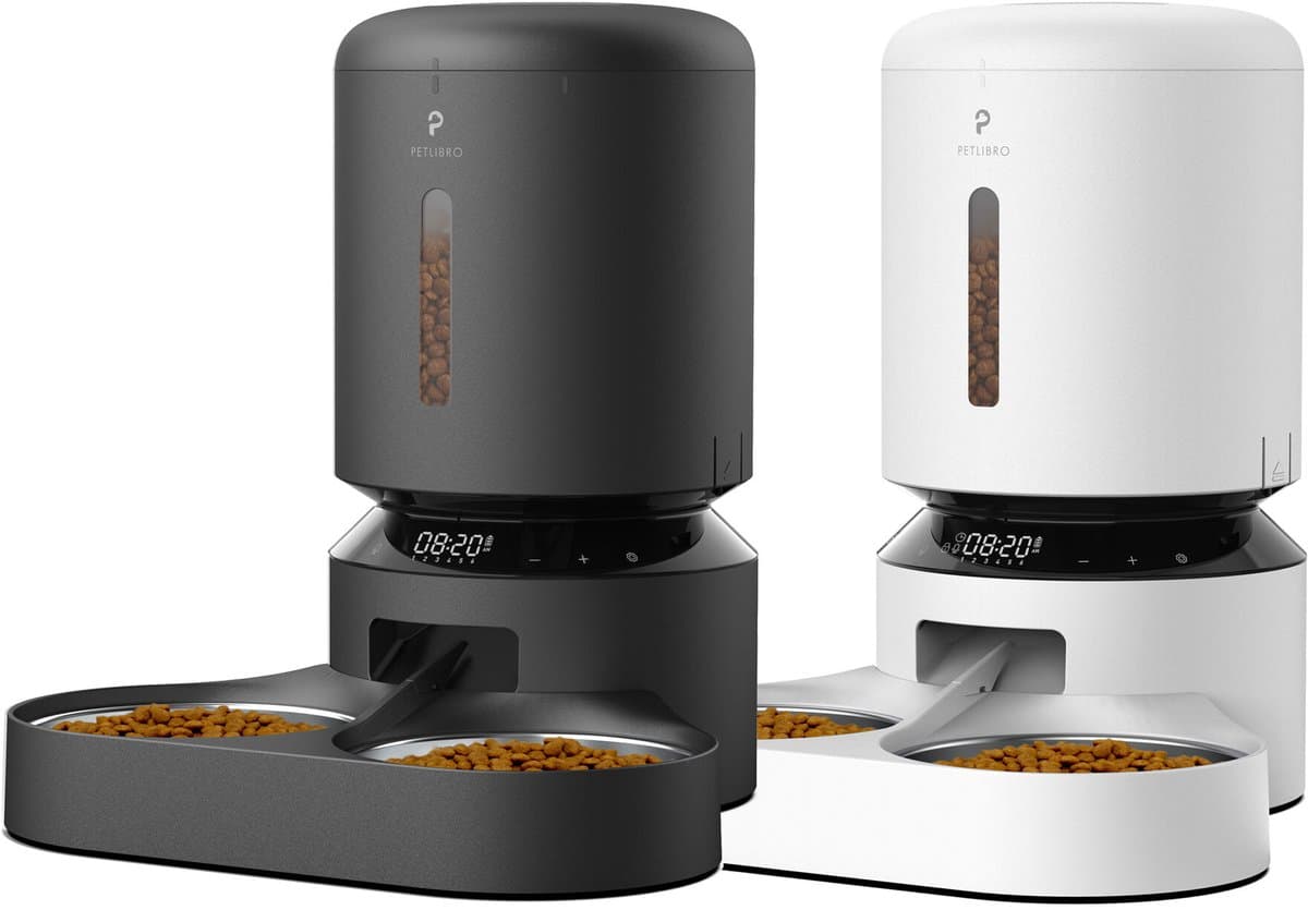 Petlibro Dual - Voerautomaat - 5L - voor honden en katten - zwart thumbnail 7