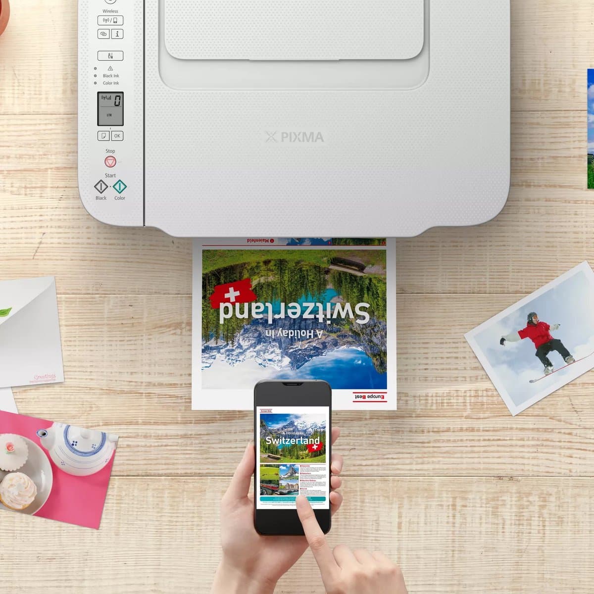 Canon PIXMA TS3751i – Compacte all-in-one inkjetprinter thumbnail 6