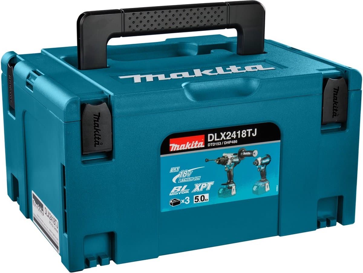 Makita Combiset DLX2418TJ Boor + Schroefmachine thumbnail 6