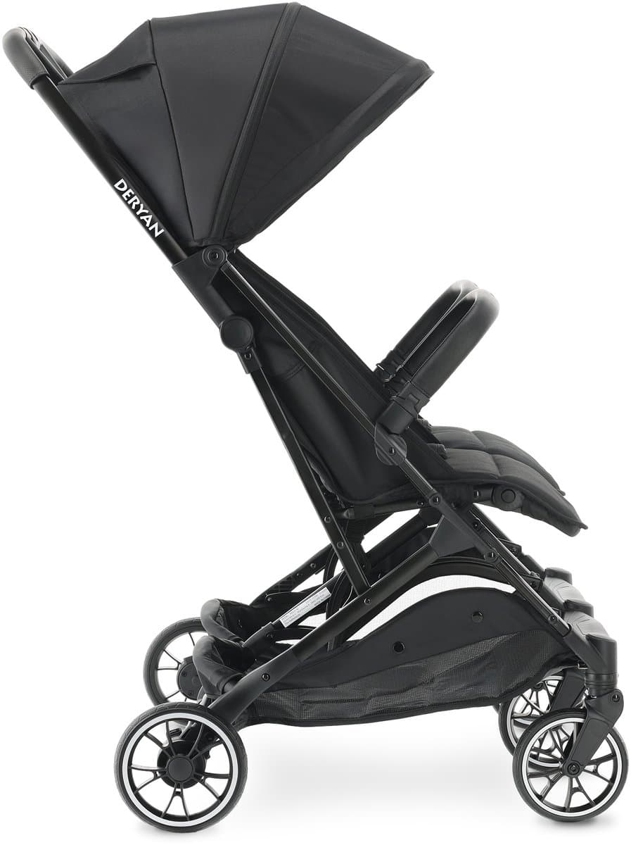 Deryan Rolo X2 Duo Buggy - 2 persoons - Compact & lichtgewicht - Zwart thumbnail 2