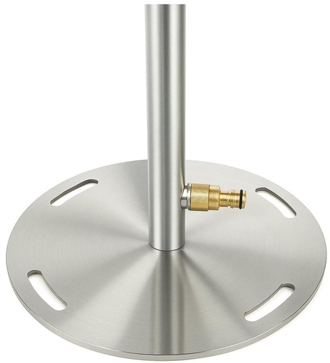 Fortifura Outdoor Verplaatsbare Buitendouche - RVS 316 - tuinslang aansluiting - PVD - Geborsteld RVS thumbnail 6