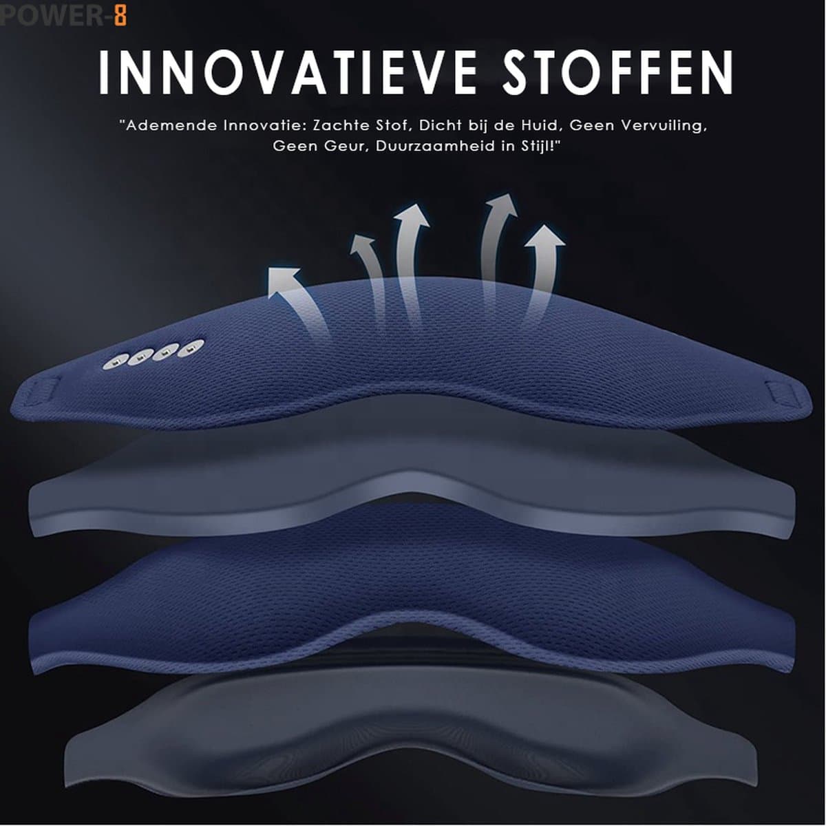 Onbekend Power-8 Eye Wellness: smart oogmassage met warm/koud thumbnail 6
