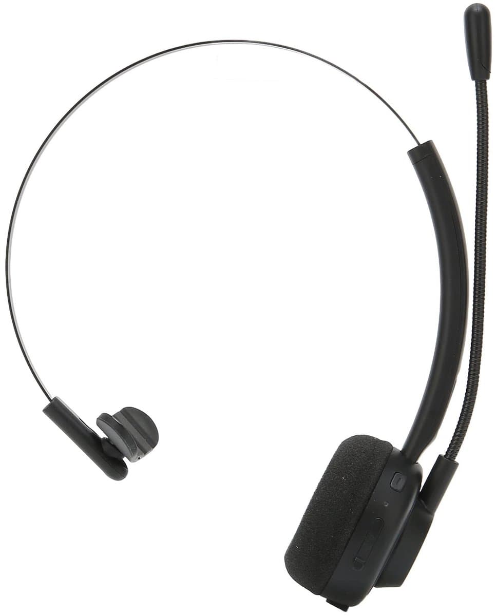 Allecto - Bluetooth Headset - Draadloze Noise Cancelling Oorkopjes - Met Microfoon - Trucker - Comfortabel - Geluidskwaliteit - Ideaal voor Bellen