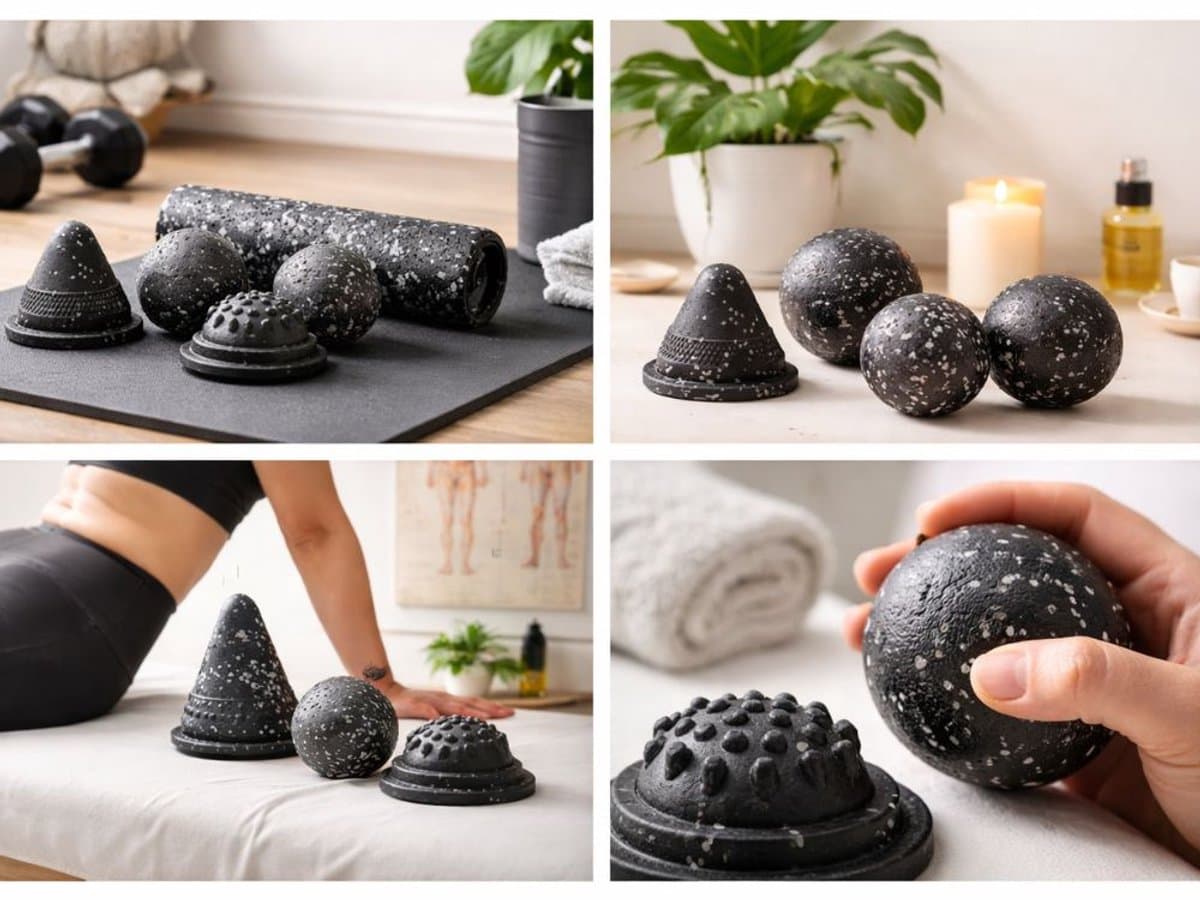 5-in-1 Foam Roller Set EPP – Massage Roller met Duoball en Massagebal voor Spierherstel – foam roller set – massage roller EPP – rugmassage roller – Triggerpoint Massage voor Rug, Nek, Benen en Fitness – spierherstel roller – 88334 thumbnail 6
