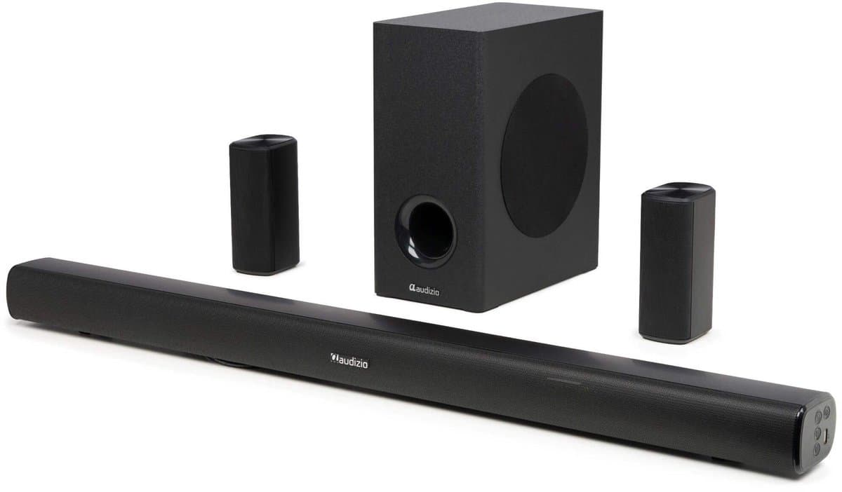 Soundbar - Audizio SB100 - Soundbar met subwoofer - 160W - 5.1 Surround set home cinema - HDMI-ARC - Bluetooth
