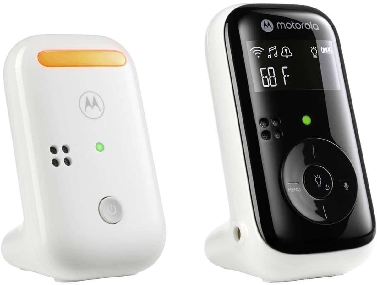 Motorola Baby Monitor PIP11 - 300m Bereik - Tweewegcommunicatie - Incl. Nachtlampje en Slaapliedjes - Wit thumbnail 8