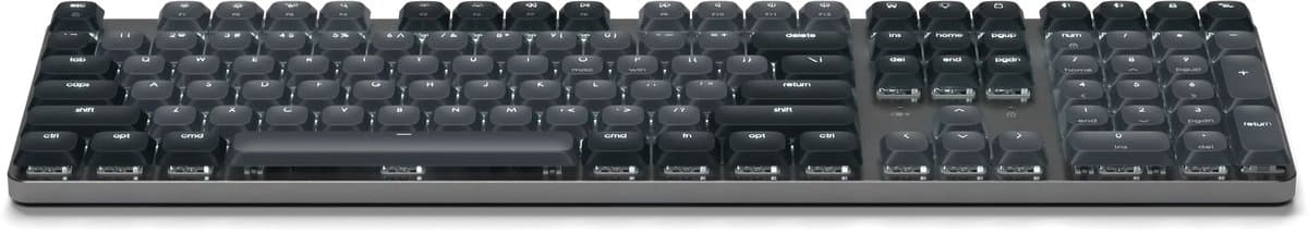 Satechi SM3 Slim mechanisch backlit keyboard / toetsenbord - Grijs thumbnail 2