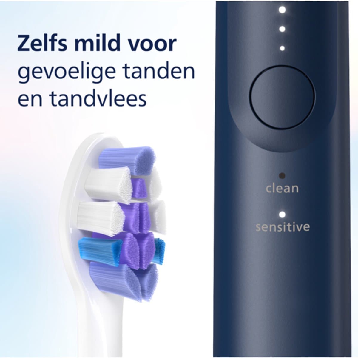 Philips Sonicare 6100 Series – Elektrische Tandenborstel – Blauw - Reisetui - Gevoelige tanden - HX7403/05 thumbnail 6