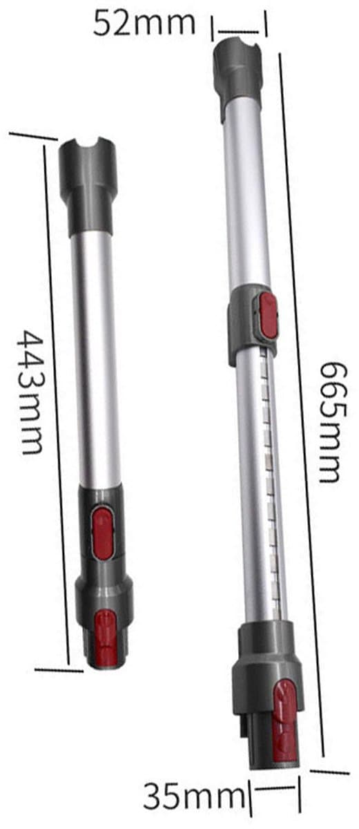 Telescopische verlenging voor Dyson V7 V8 V10 V11 V12 V15 thumbnail 5