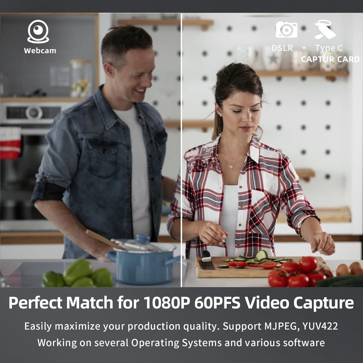 HDMI naar USB C 3.0 Video Capture Card - 1080P 60FPS voor Streaming en Gaming thumbnail 7