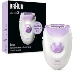 Productfoto van Braun Se3-000 Silk épil - LED onthaarder, 2 snelheden