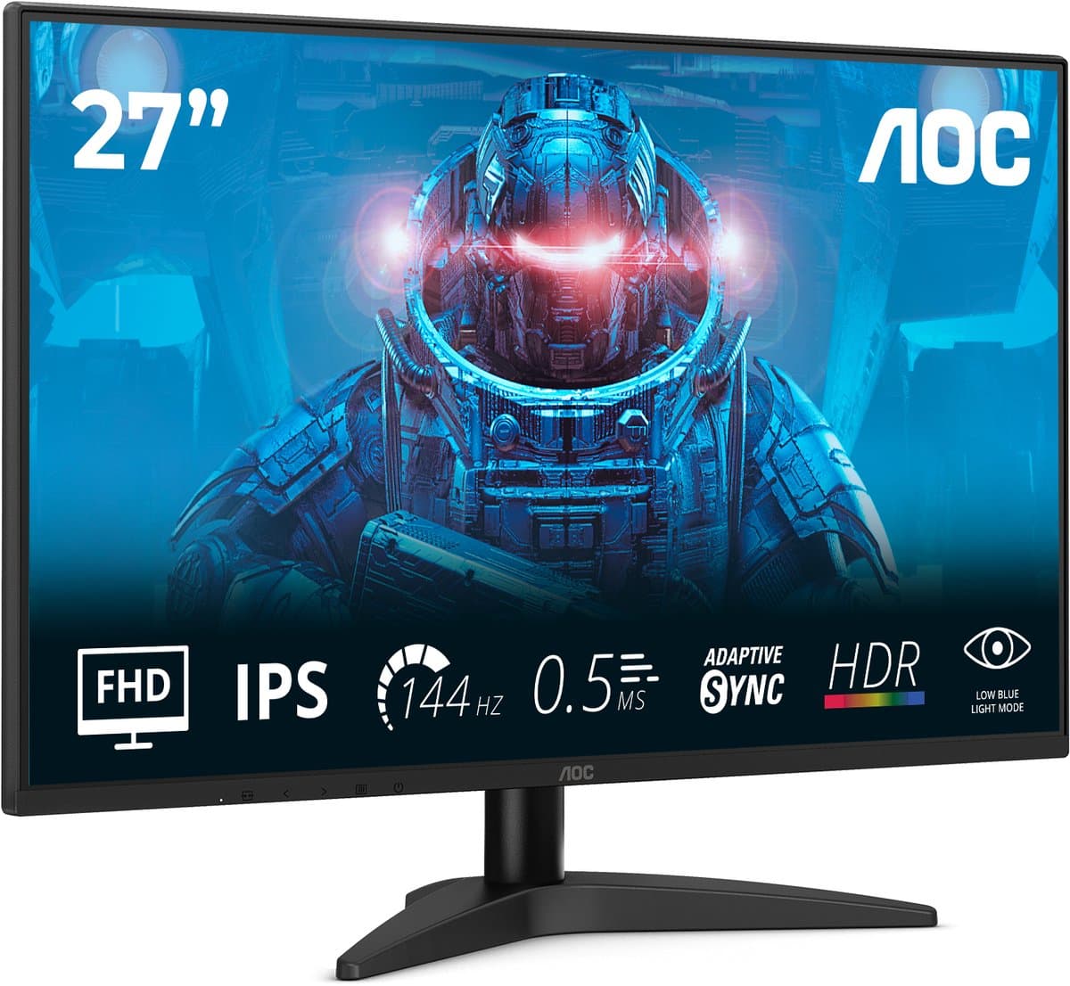 AOC 27B36X Serie - Monitor - LED - 23.8 Inch - 144Hz thumbnail 8