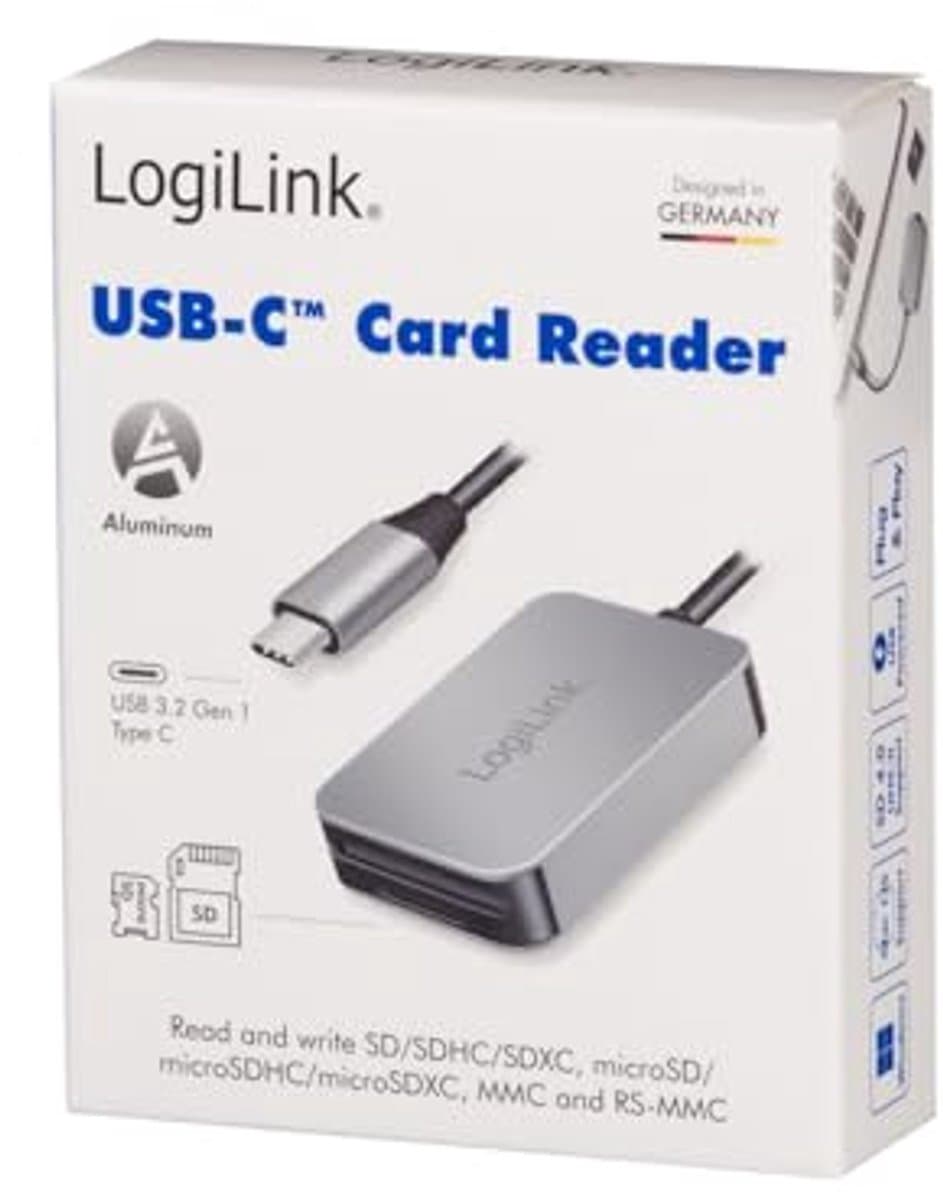 Dubbele USB-C Kaartlezer voor SD/microSD tot 1TB - Snelle Gegevensoverdracht 5 Gbps thumbnail 6