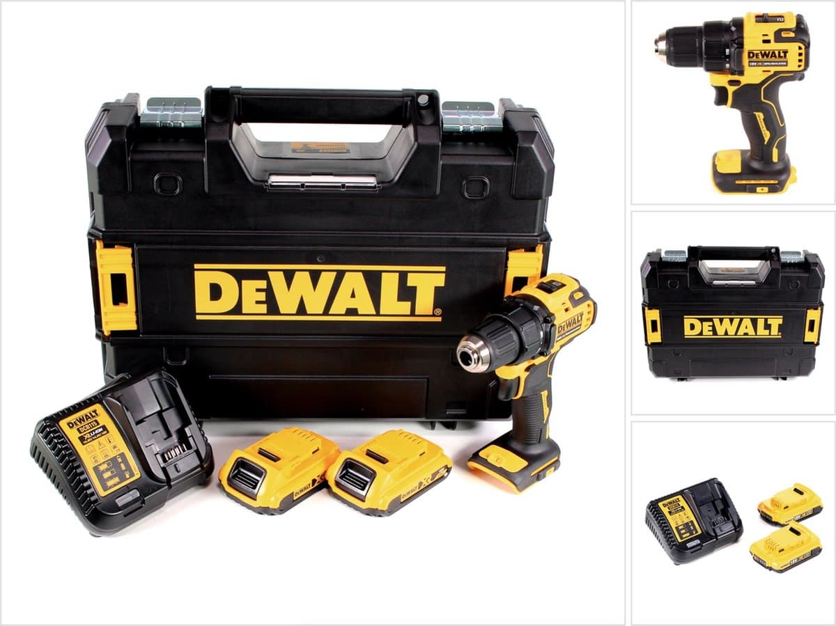 DeWalt DCD708D2T 18V met 65 Nm en 2 accu's thumbnail 8