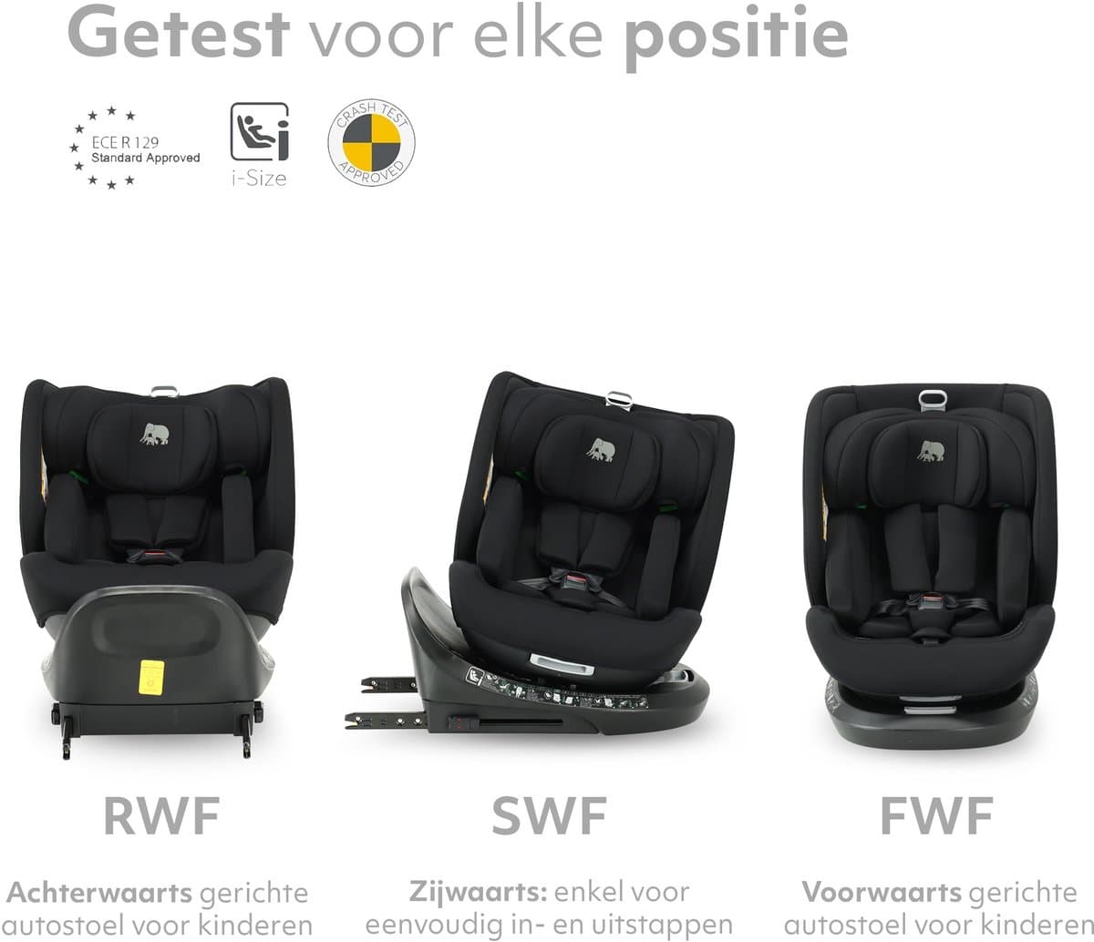 Deryan Cassie Luxe - Groep 0-1-2-3 autostoel met 360° draaibar thumbnail 8