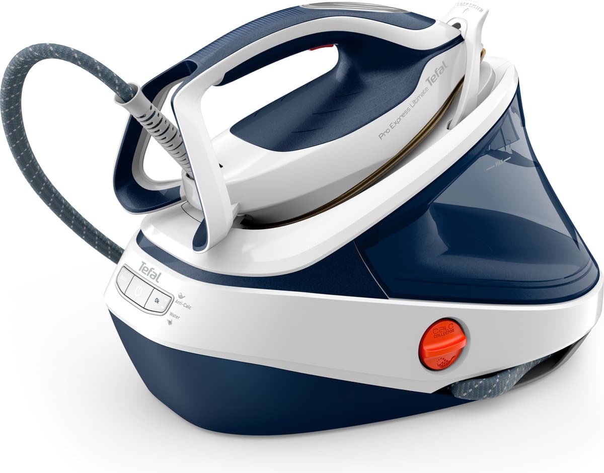 Tefal GV9712 Pro Express Ultimate II: 7,7 bar, 590 g stoomstoot