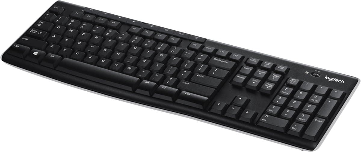 Logitech K270 Draadloos Toetsenbord QWERTY ISO Zwart thumbnail 3