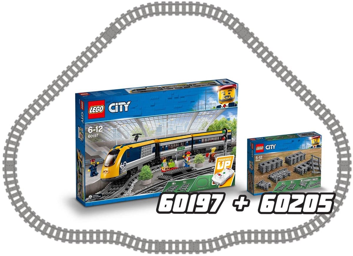 LEGO City Treinrails - Constructiespeelgoed voor treinsets thumbnail 6