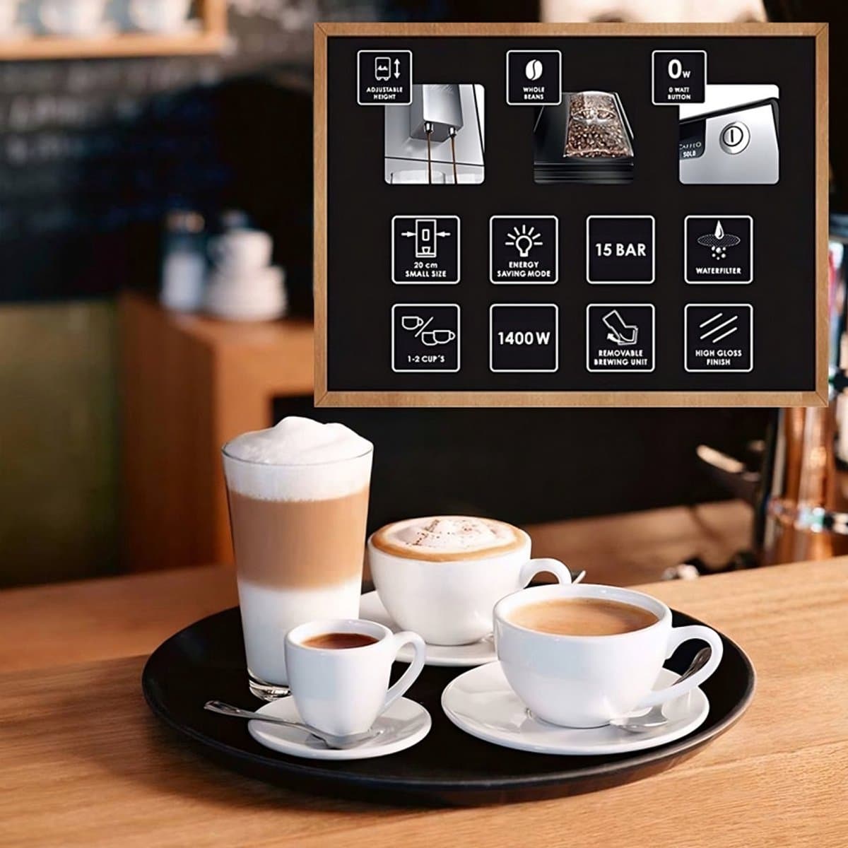 Melitta Solo E950-201 - Volautomatische espressomachine - Zwart thumbnail 7