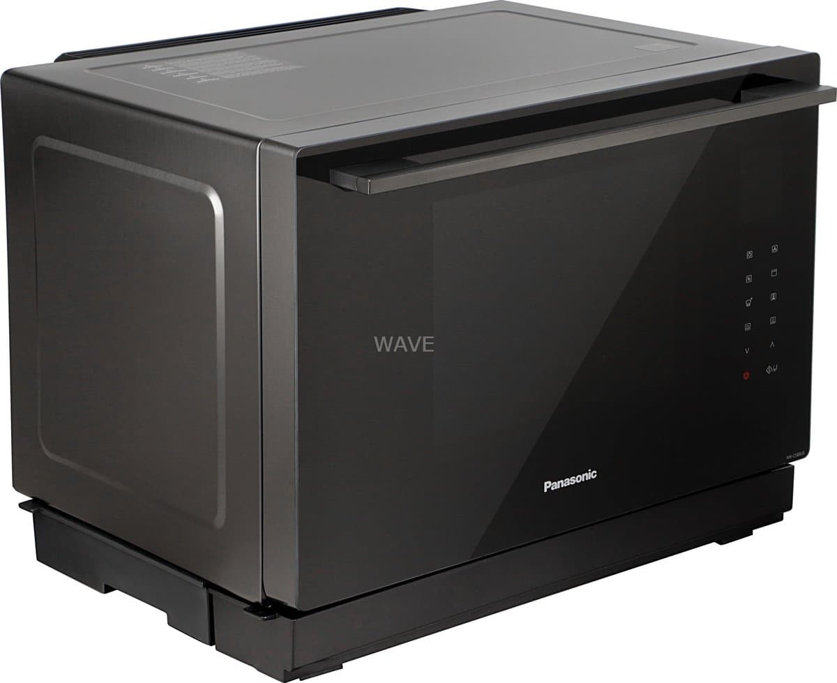 Panasonic NN-CS88LBEPG - Combi-Magnetron met Grill - Stoomoven - 31L - max 230°C - 1300W - 36 automatische programma's - Inclusief bakplaat - Zwart thumbnail 3