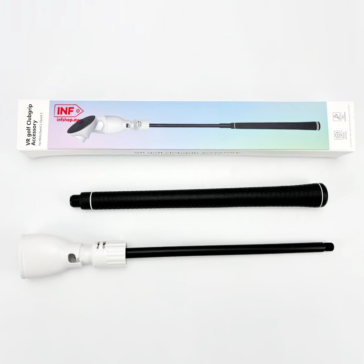 Meta Quest 3 Golfclub Tennisracket Honkbalknuppel VR Accessoires thumbnail 2